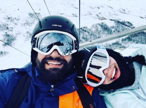 Talitha Stone with her husband, Kavyan Novak.